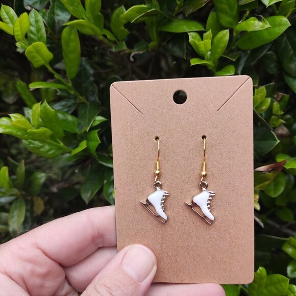 Ice Skate Earrings - Picture 6 of 6